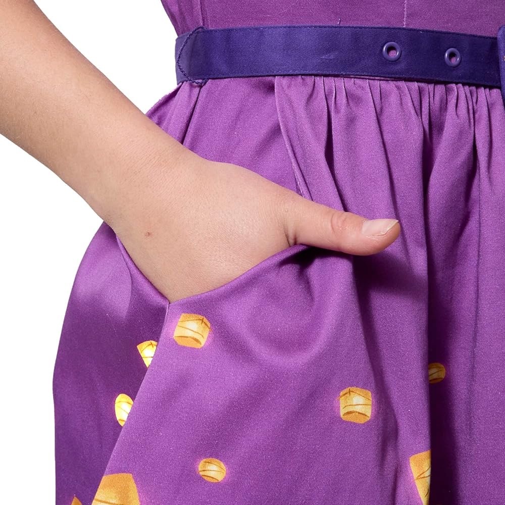 Loungefly Stitch Shoppe Disney Rapunzel Floral Lantern Allison Dress Pascal Pin - Picture 5 of 16